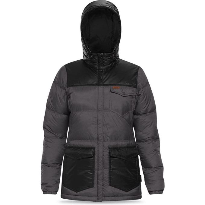 Куртка-подкладка пуховая женская DAKINE WOMENS LOLO DOWN JACKET SHADOW/BLACK Размер S 8580806 (0610934985283)